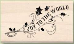 Штамп 'Joy to the World'