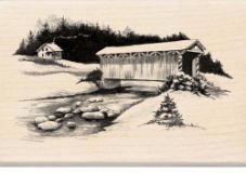 Штамп 'Covered Bridge'