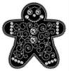 Штамп 'Gingerbread Man'