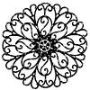 Штамп 'Flower'